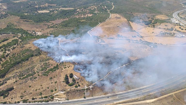 Declarado Incendio Forestal en Manilva