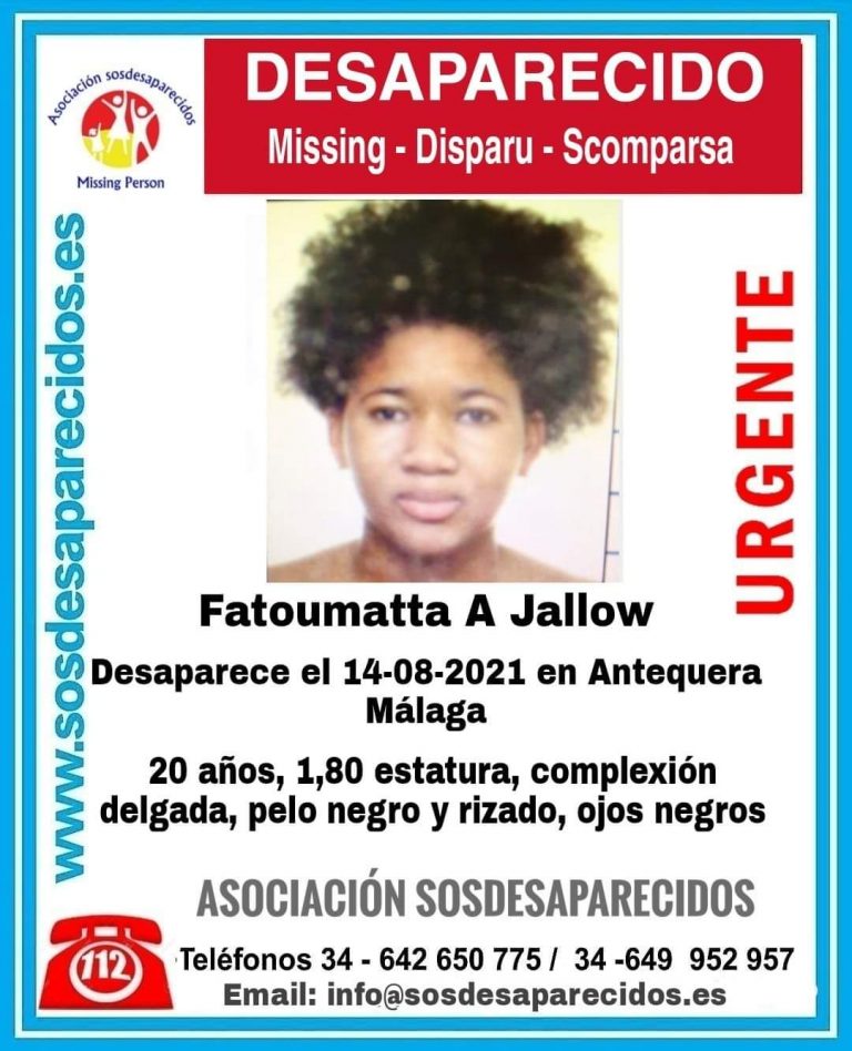 Desaparecida en Málaga una joven de 20 años