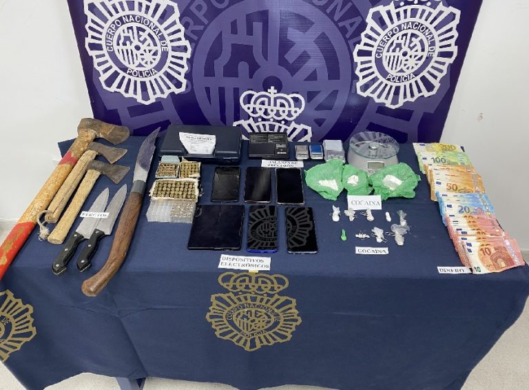 La Policía Nacional desarticula en Vélez- Málaga una organización criminal dedicada al tráfico de drogas