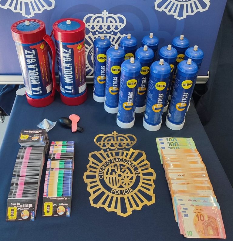Imagen asociada a la detención de dos hombres por venta de óxido nitroso en Marbella