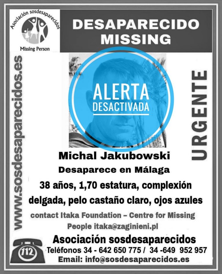 Imagen asociada a la noticia sobre una persona previamente denunciada como desaparecida en Málaga