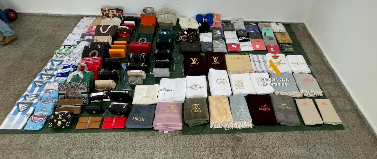 Imagen asociada a una operación de la Guardia Civil contra artículos falsificados