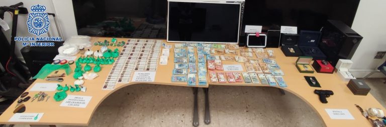 Imagen asociada a una operación contra un punto de venta de cocaína en Málaga