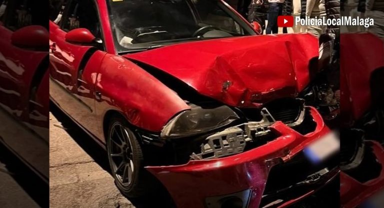 Accidente de tráfico, imagen de recurso