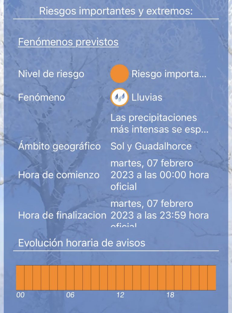 Lluvia intensa, imagen de recurso