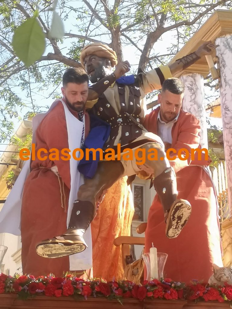 Trono de la cofradía Jesús de la Verdad, imagen de archivo