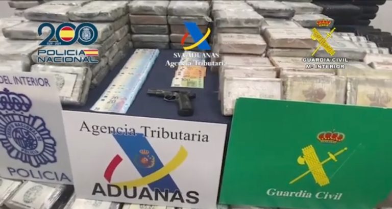 Operación contra el narcotráfico en el Puerto de Málaga, imagen de archivo