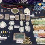 La Policía Nacional desarticula tres puntos de venta de cocaína en Vélez-Málaga y detiene a ocho personas al frente del negocio ilícito