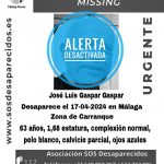 Desaparecido en Málaga capital