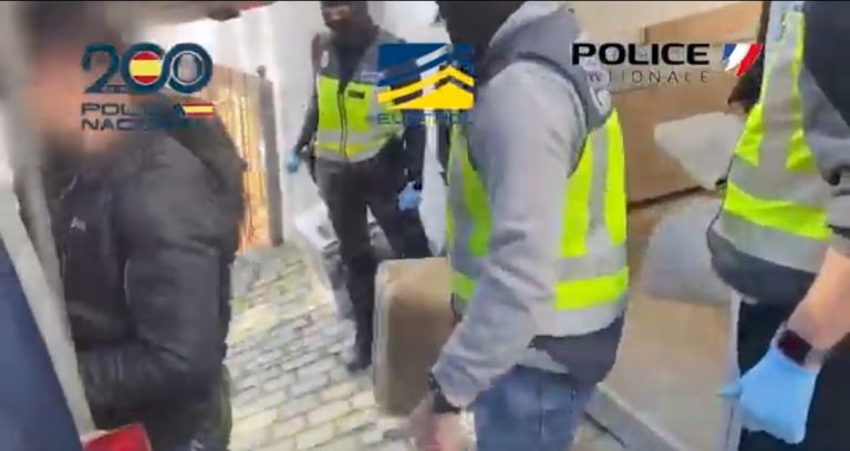 Operación policial contra el narcotráfico, imagen de archivo