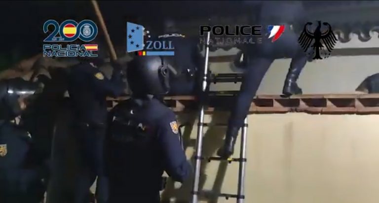 Operación policial contra el narcotráfico, imagen de archivo