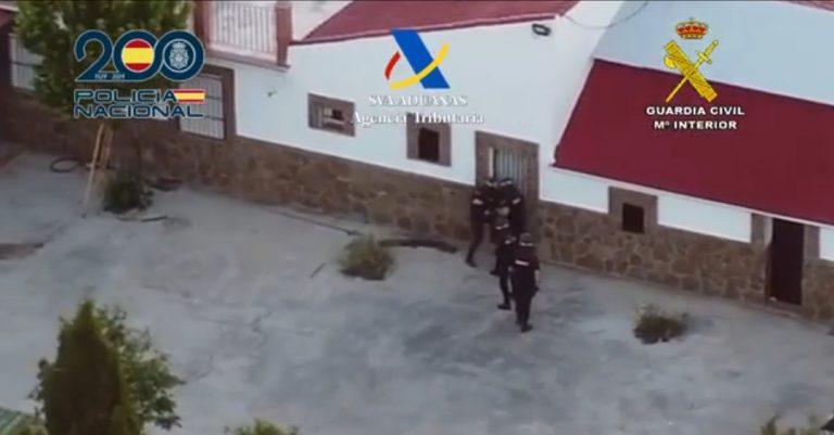Operación contra el contrabando de tabaco, imagen de archivo