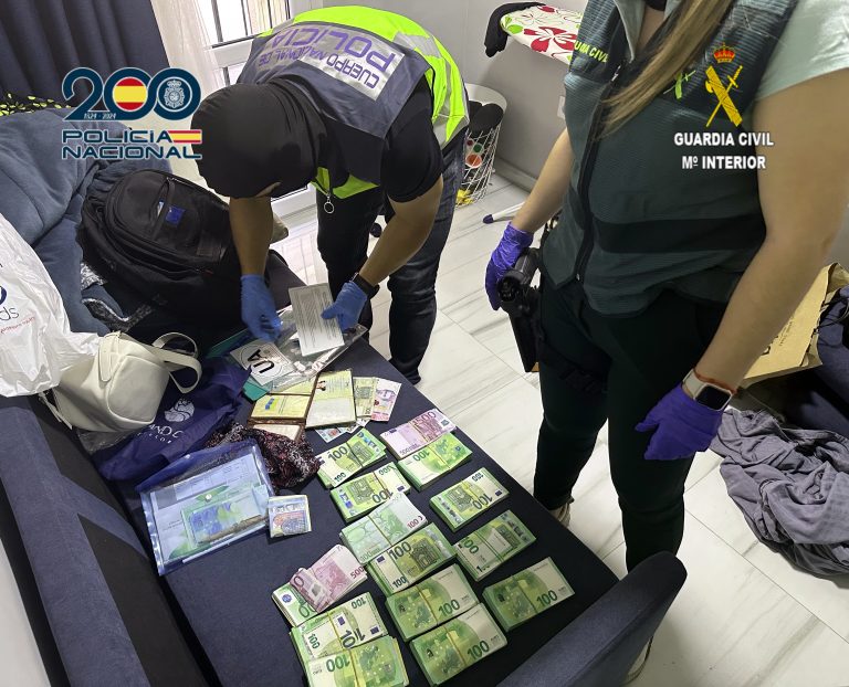 Operación policial contra el robo de vehículos, imagen de archivo