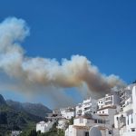 La Junta activa la fase de Preemergencia del PlanInfoca por un incendio forestal en Casares