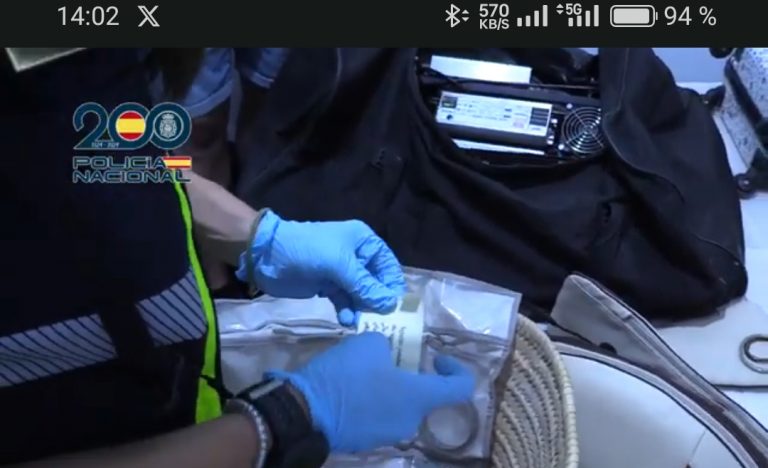 Operación internacional contra el narcotráfico, imagen de archivo