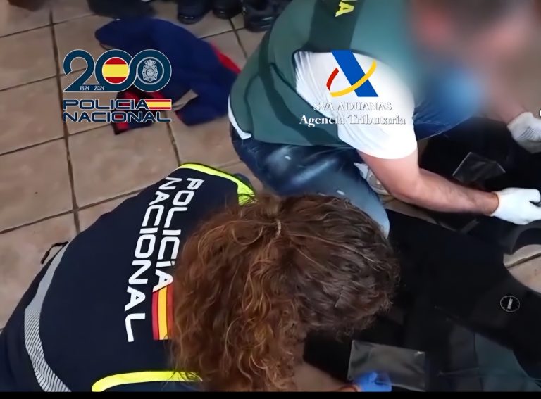 Operación policial contra el narcotráfico, imagen de archivo