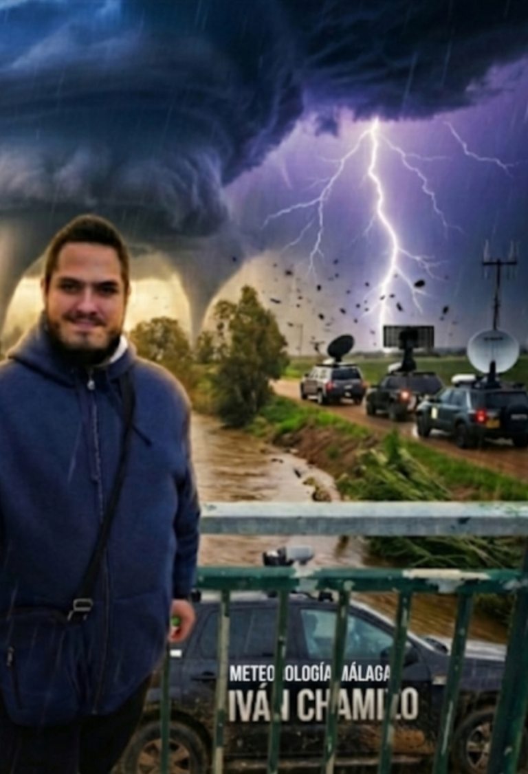 Chubascos en Málaga, imagen de recurso