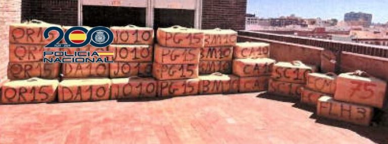 Policía Nacional en una operación en Melilla, imagen de archivo