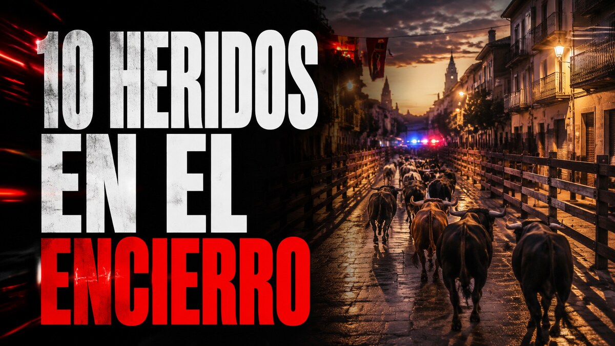Composición gráfica sobre el encierro de San Sebastián de los Reyes