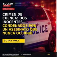 Portada cuadrada de El Caso Málaga sobre el crimen de Cuenca y el error judicial contra dos inocentes