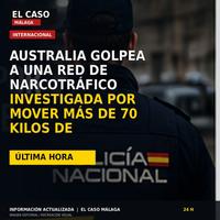 Portada editorial cuadrada de El Caso Málaga sobre una red de narcotráfico en Australia
