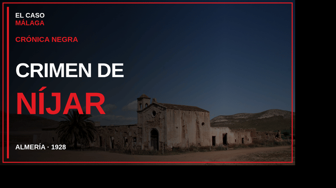 Portada de Crónica Negra sobre el crimen de Níjar con fotografía real del Cortijo del Fraile