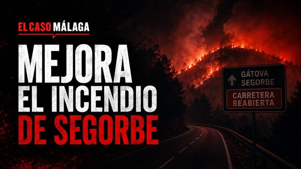 Incendio de Segorbe tras levantarse el confinamiento de Gátova
