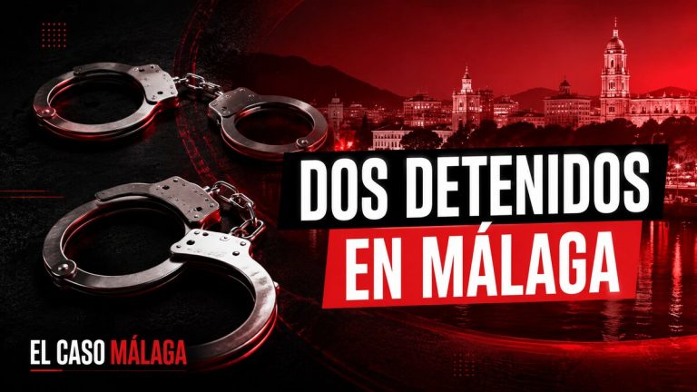 Composición gráfica sobre dos detenidos por agredir y amenazar a sus exparejas en Málaga