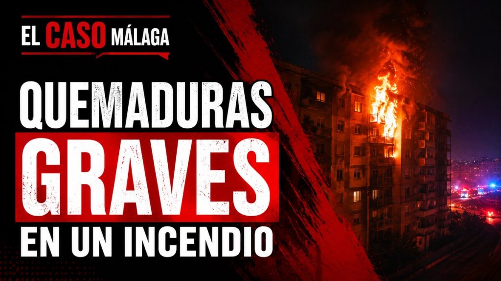 Una mujer resulta herida con quemaduras en un accidente doméstico en Málaga