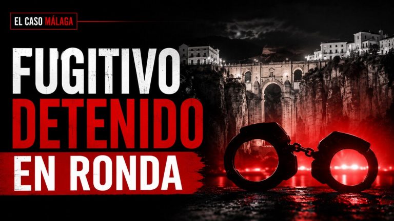 Composición gráfica sobre la detención en Ronda de un fugitivo reclamado por tentativa de homicidio