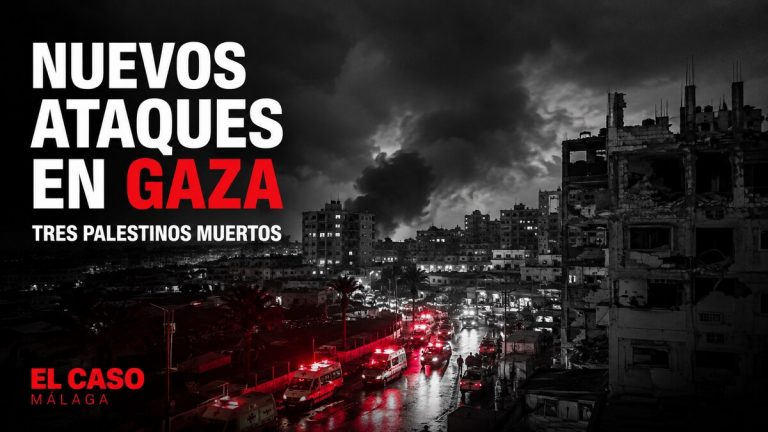 Portada editorial sobre nuevos ataques y fuego israelí en Gaza que dejaron tres palestinos muertos