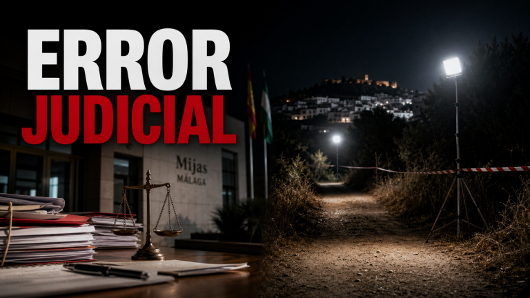 Portada editorial sobre el crimen de Rocío Wanninkhof y el error judicial del caso