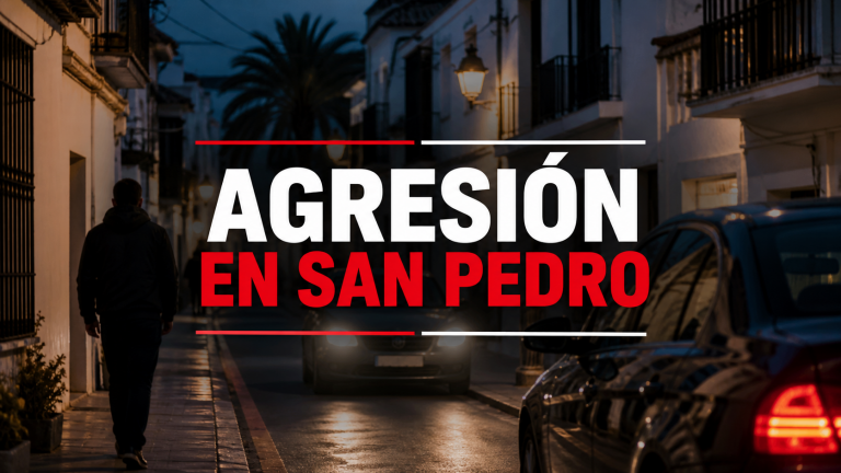 Agresión y robo en San Pedro Alcántara