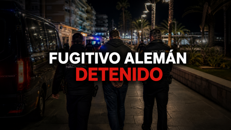 Fugitivo alemán detenido en Torremolinos