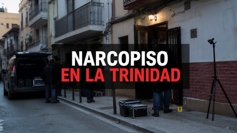 Narcopiso desmantelado en La Trinidad, Málaga