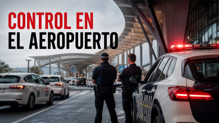 Policía Local reforzando su presencia en el Aeropuerto de Málaga