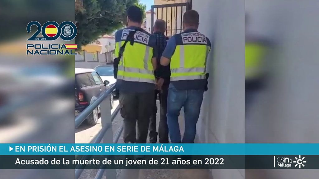 Imagen real de la investigación policial del crimen de Los Montes de Málaga