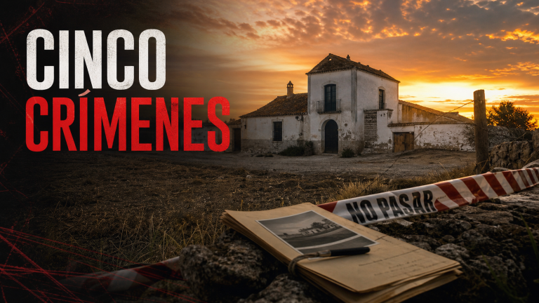 Portada editorial sobre los cinco crímenes sin condena de Los Galindos