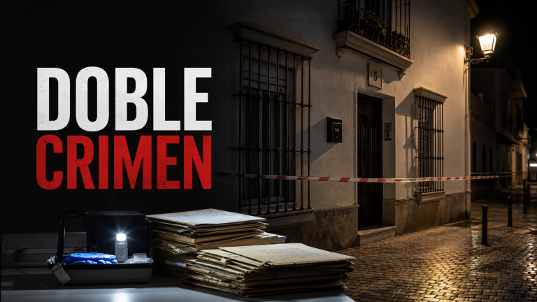 Portada editorial sobre el doble crimen de Almonte sin culpable condenado