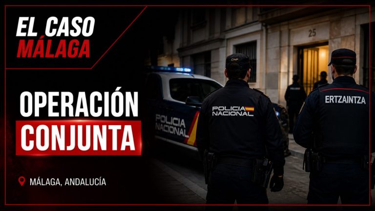 Portada editorial de El Caso Málaga para «VIDEO – Operación conjunta entre la Policía Nacional y la Ertzaintza para desarticular un grupo criminal dedicado al robo de pisos que actuaba en todo territorio nacional»