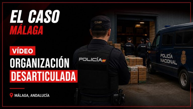 Portada editorial de El Caso Málaga para «VÍDEO – Desarticulada en Málaga una organización criminal dedicada al tráfico internacional de grandes cantidades de estupefacientes»