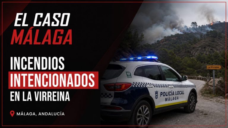 Portada editorial de El Caso Málaga para «LA POLICÍA LOCAL DE MÁLAGA DETIENE A UN HOMBRE COMO PRESUNTO AUTOR DE VARIOS INCENDIOS INTENCIONADOS DE MONTE EN LA VIRREINA»