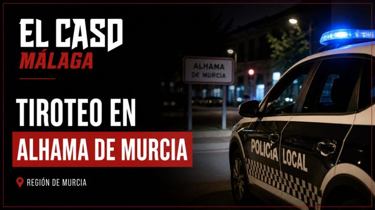 Portada editorial de El Caso Málaga para «Un muerto y un herido en un tiroteo durante una reyerta en Alhama de Murcia»