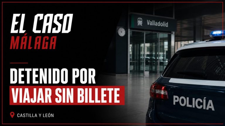 Portada editorial de El Caso Málaga para «Detenido en Valladolid tras intentar volver a una estación después de ser expulsado por viajar sin billete»