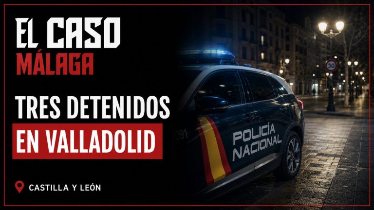 Portada editorial de El Caso Málaga para «Tres detenidos en Valladolid tras golpear a un hombre con una piedra y robarle 330 euros»