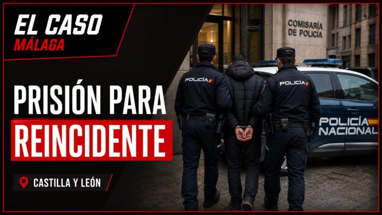 Portada editorial de El Caso Málaga para «Prisión para un hombre detenido seis veces en un mes tras un nuevo robo en Salamanca»