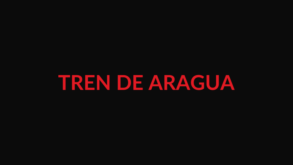 Composición editorial no documental sobre la captura de un presunto alto mando del Tren de Aragua