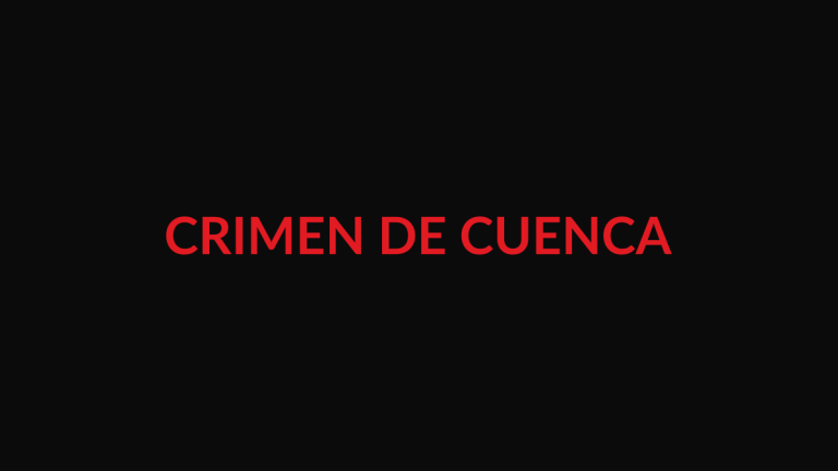 Composición editorial no documental sobre el crimen de Cuenca