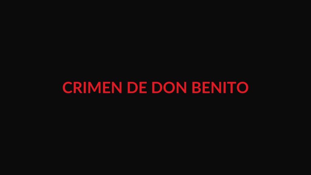 Composición editorial no documental sobre el crimen de Don Benito