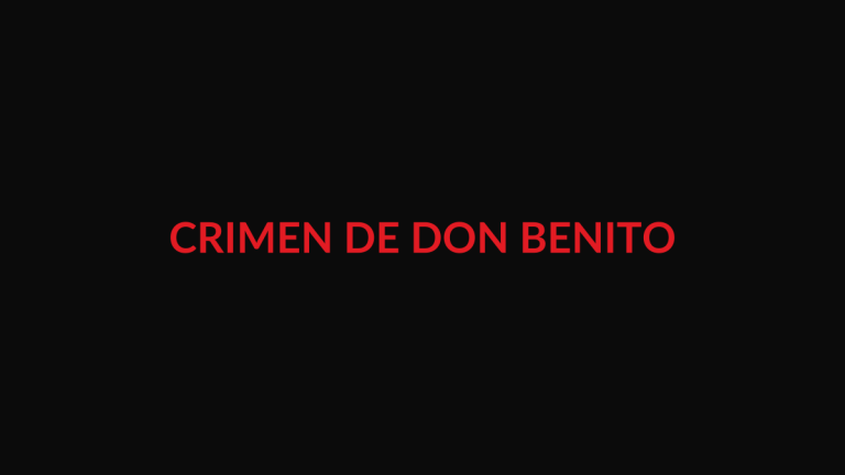 Composición editorial no documental sobre el crimen de Don Benito